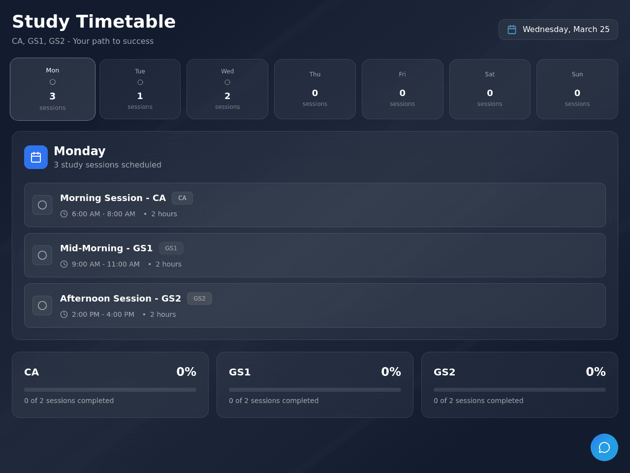 Timetable Creator