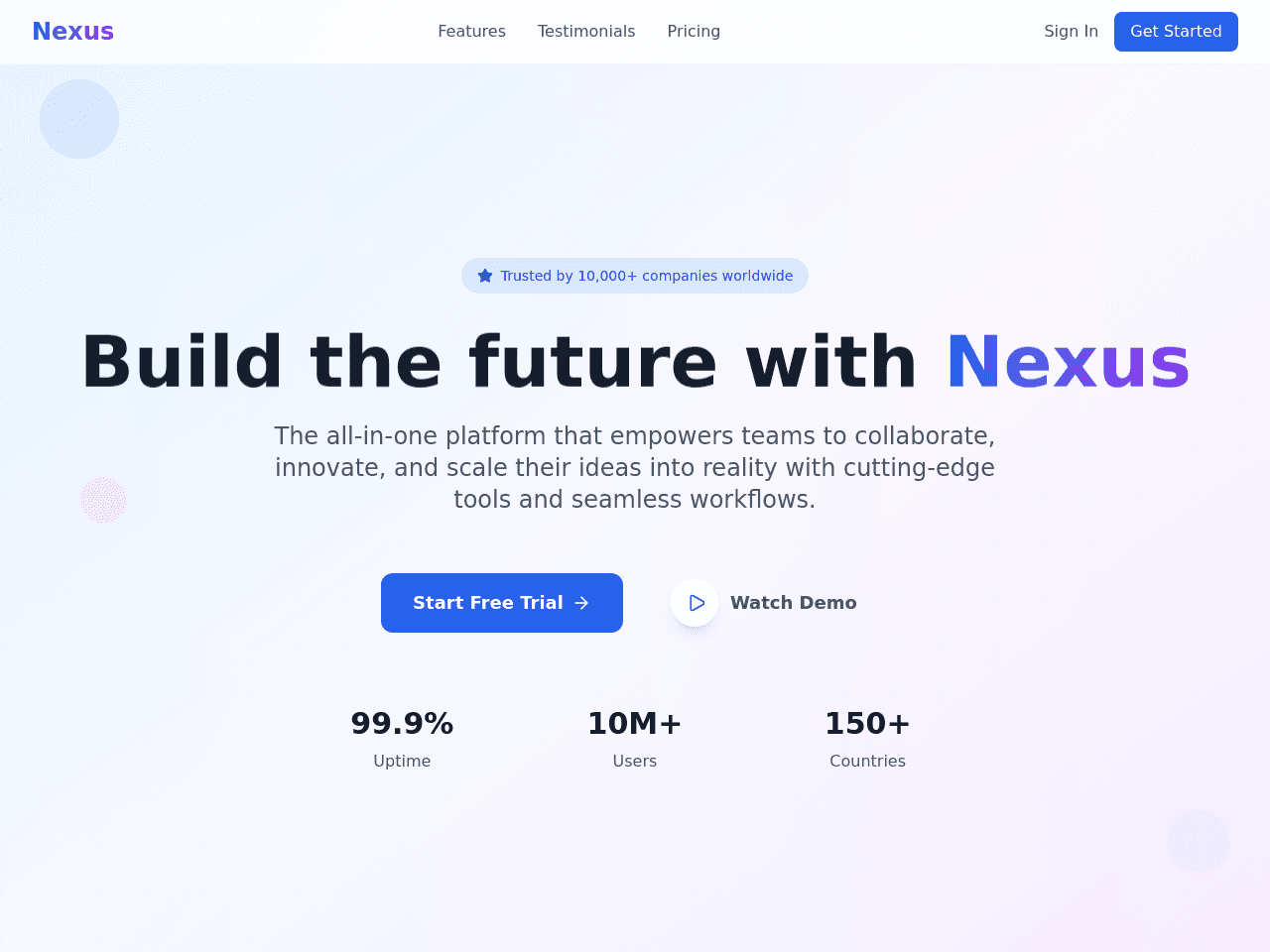 Landing Page Builder