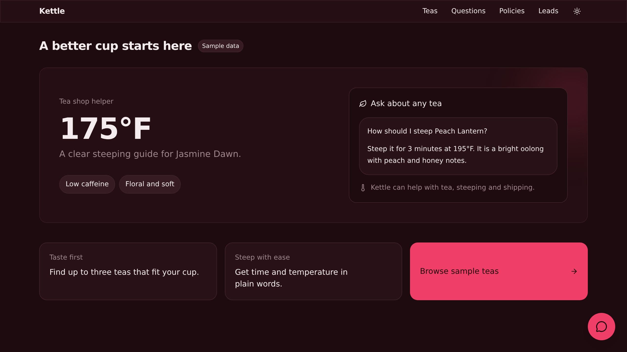 Shop Helper Chat preview