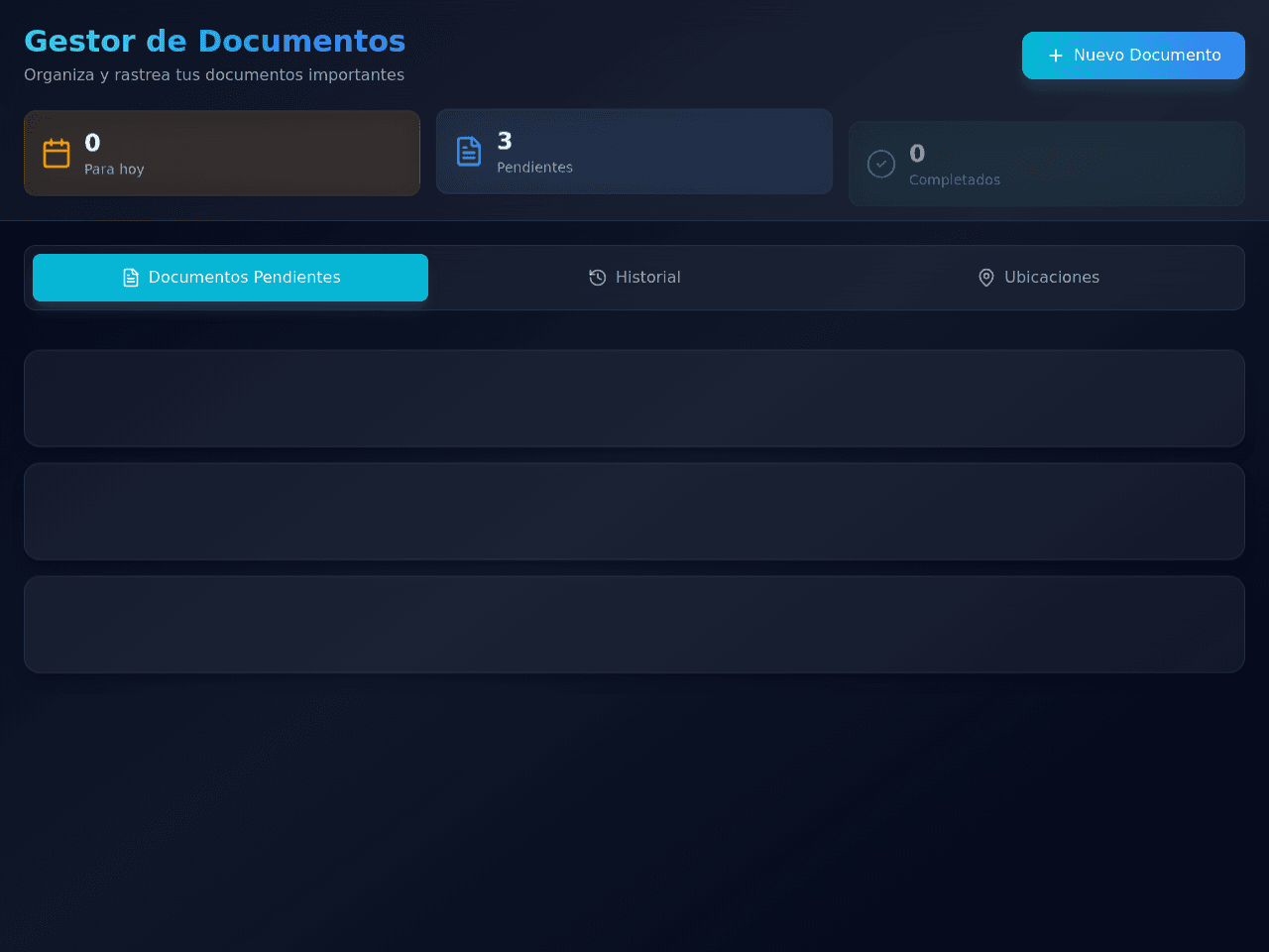 Document Collection Tracker