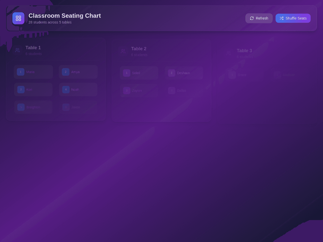 Seating Chart Studio