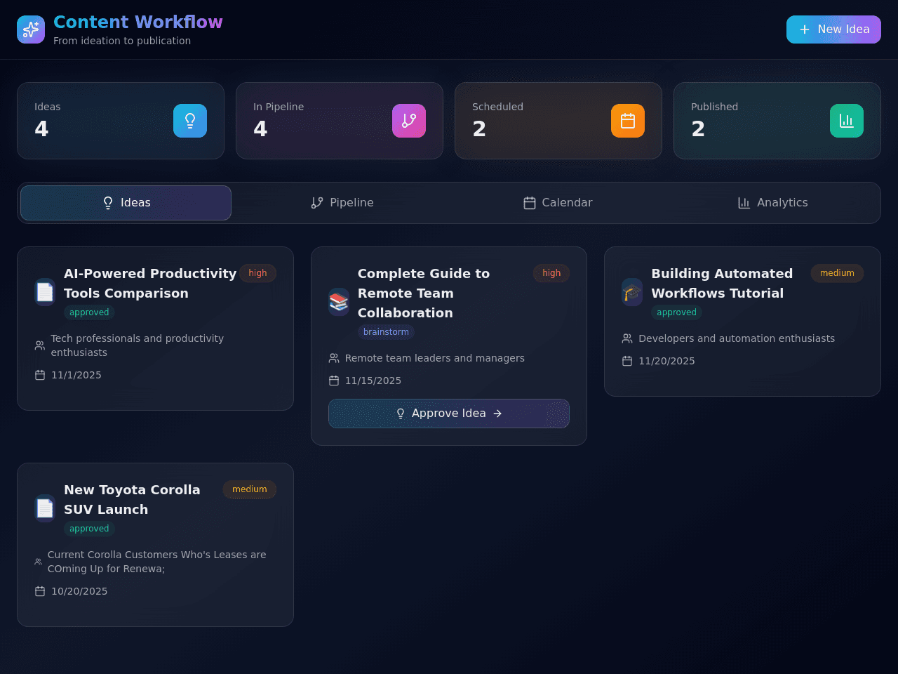 Content Flow Studio