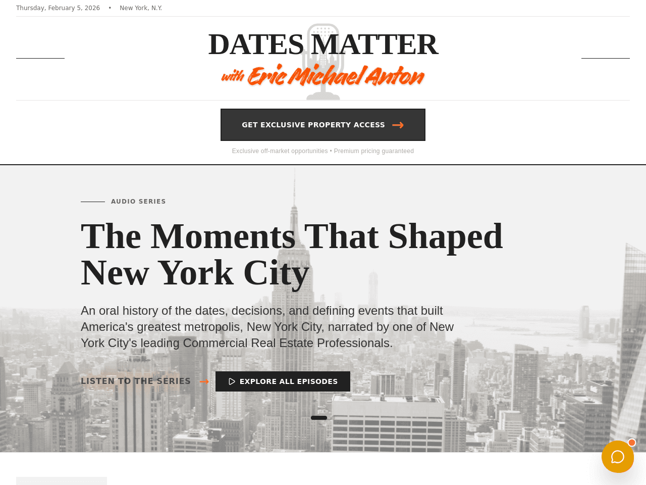 Dates Matter