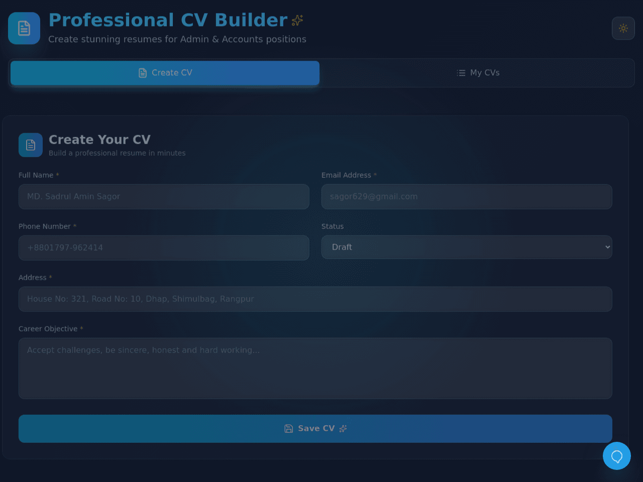 Resume Builder Pro