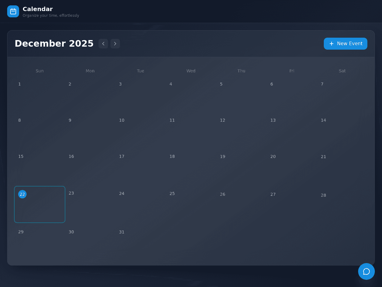 Calendar Portal