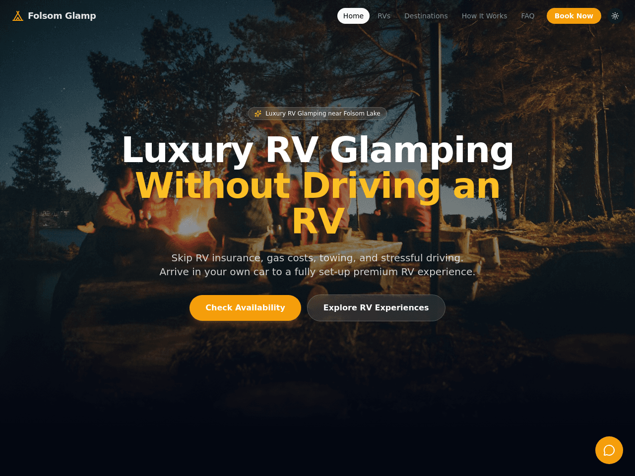 Glamping Experience Portal