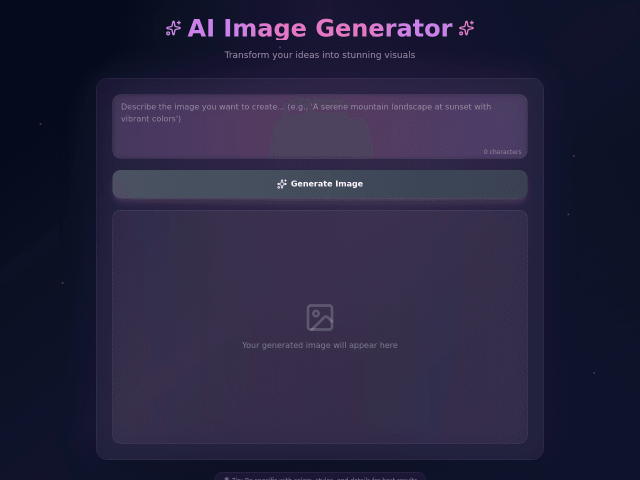 Harmony Dashboard