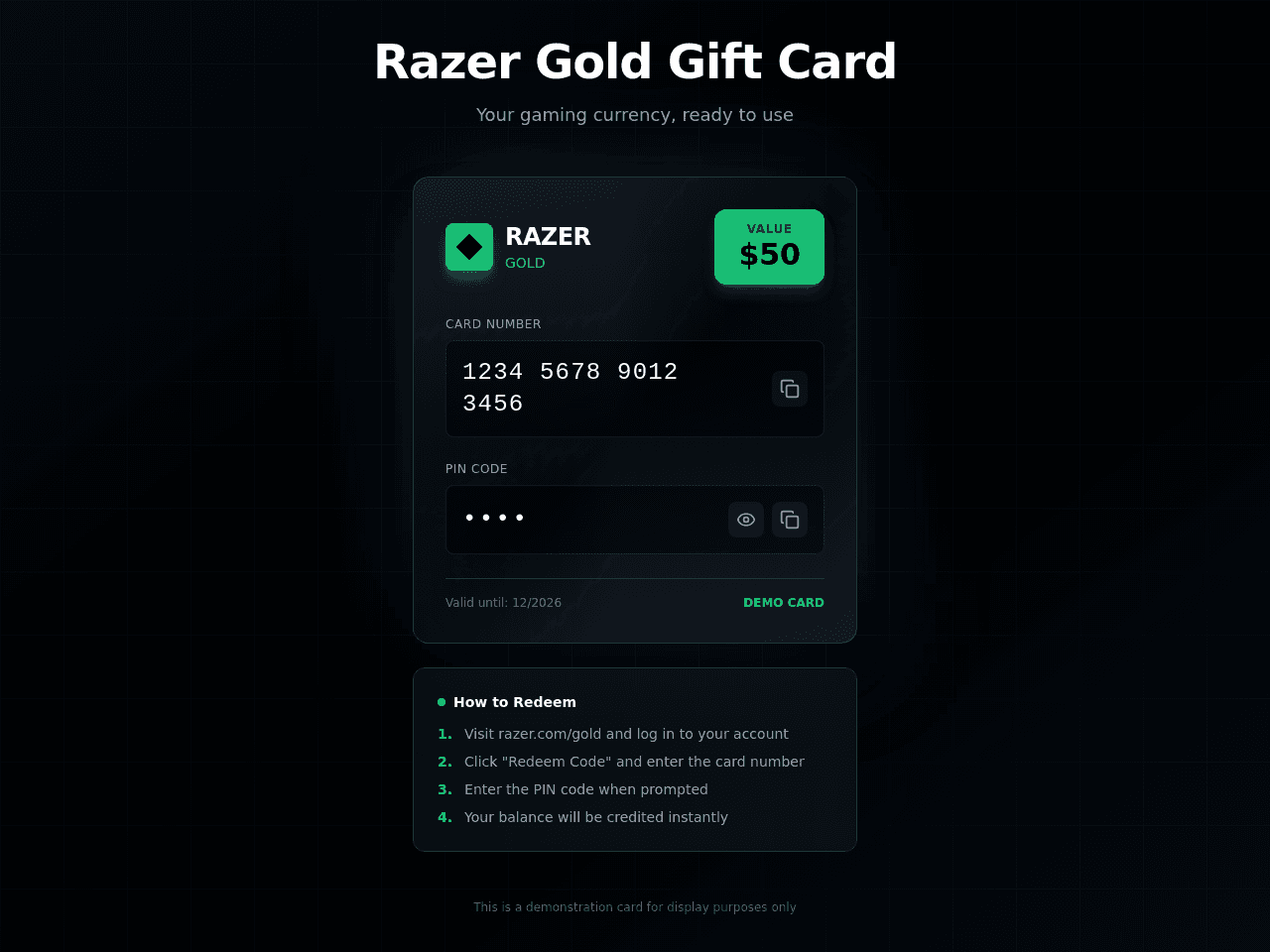 Gift Card Studio
