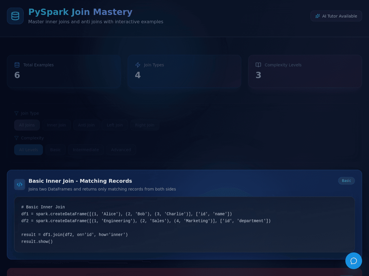 Spark Join Studio