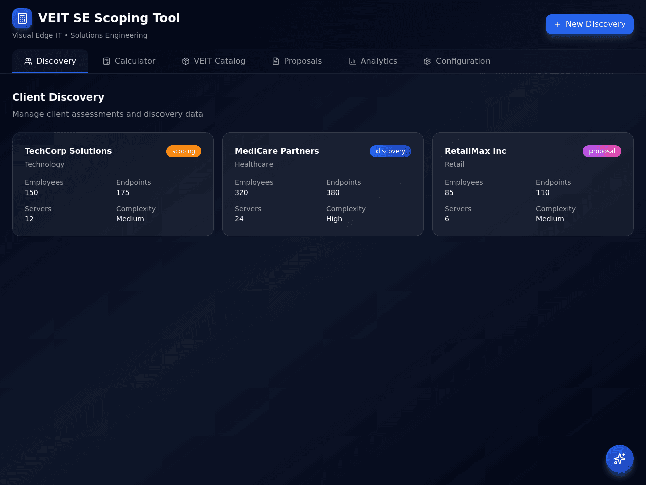 Scoping Insight Dashboard