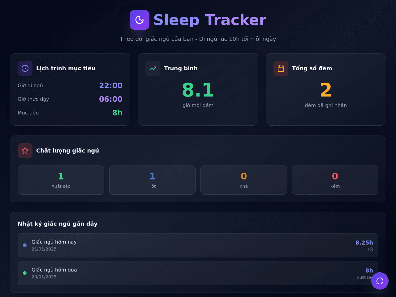Sleep Cycle Planner