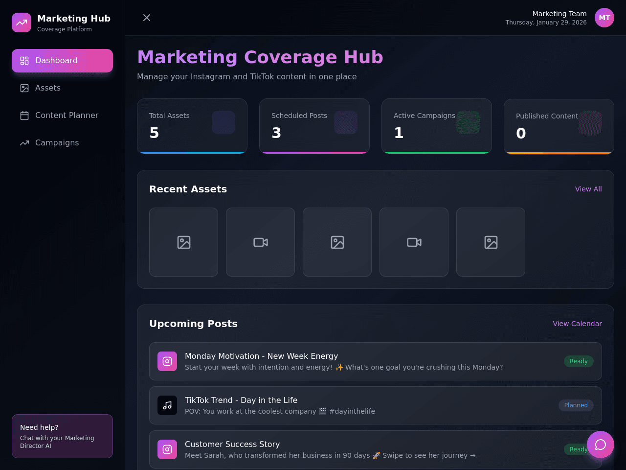 Marketing Media Suite