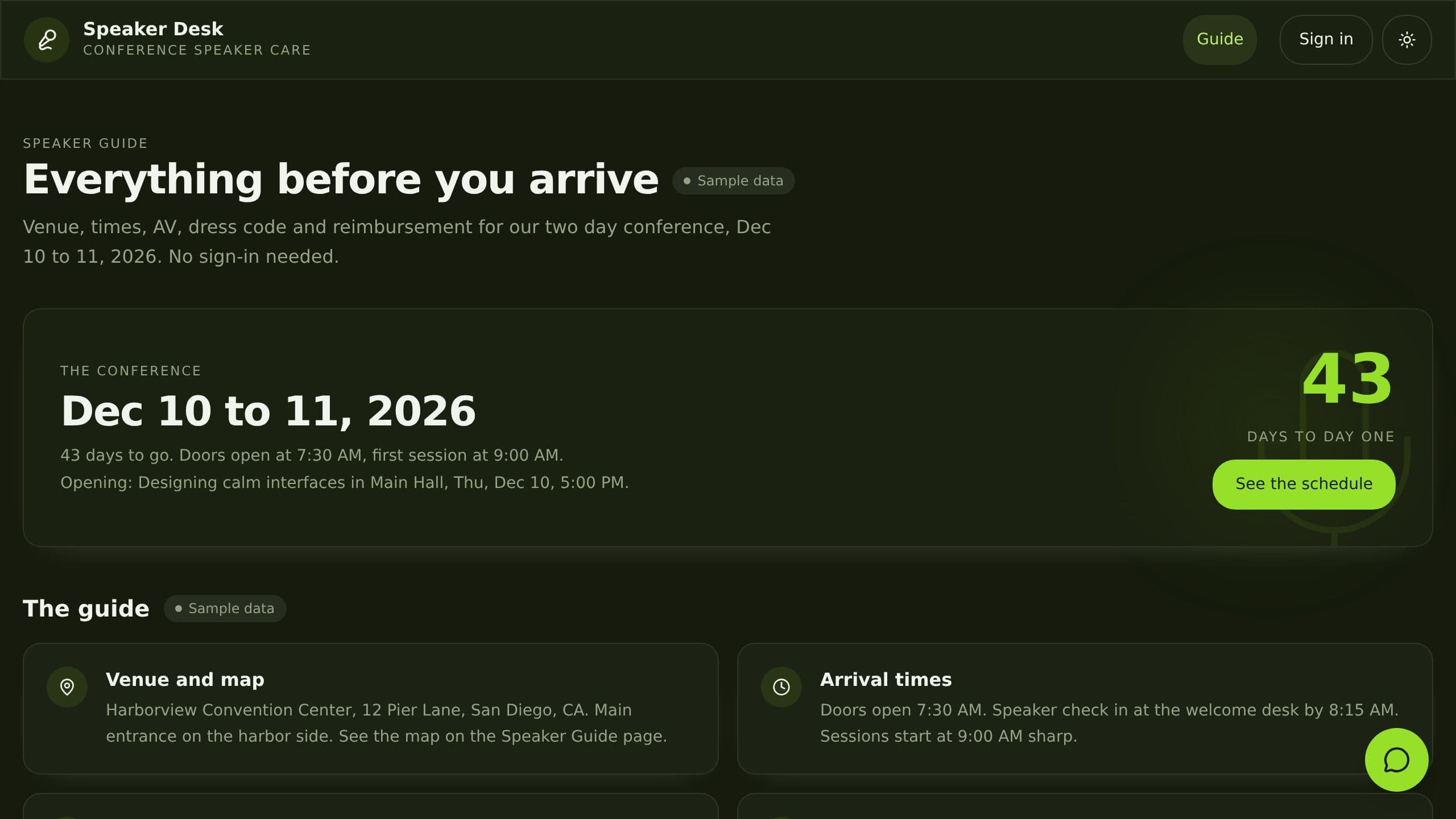 Speaker Management Software preview