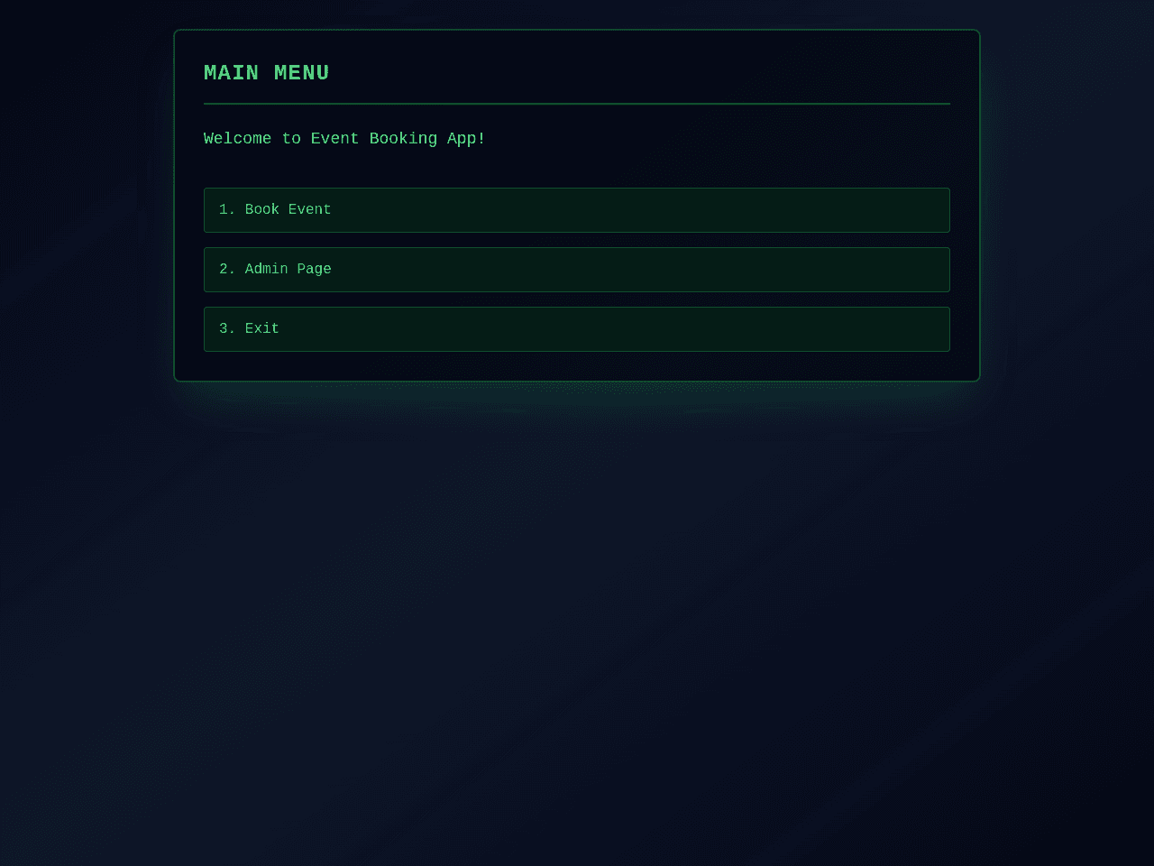 Event Console Manager