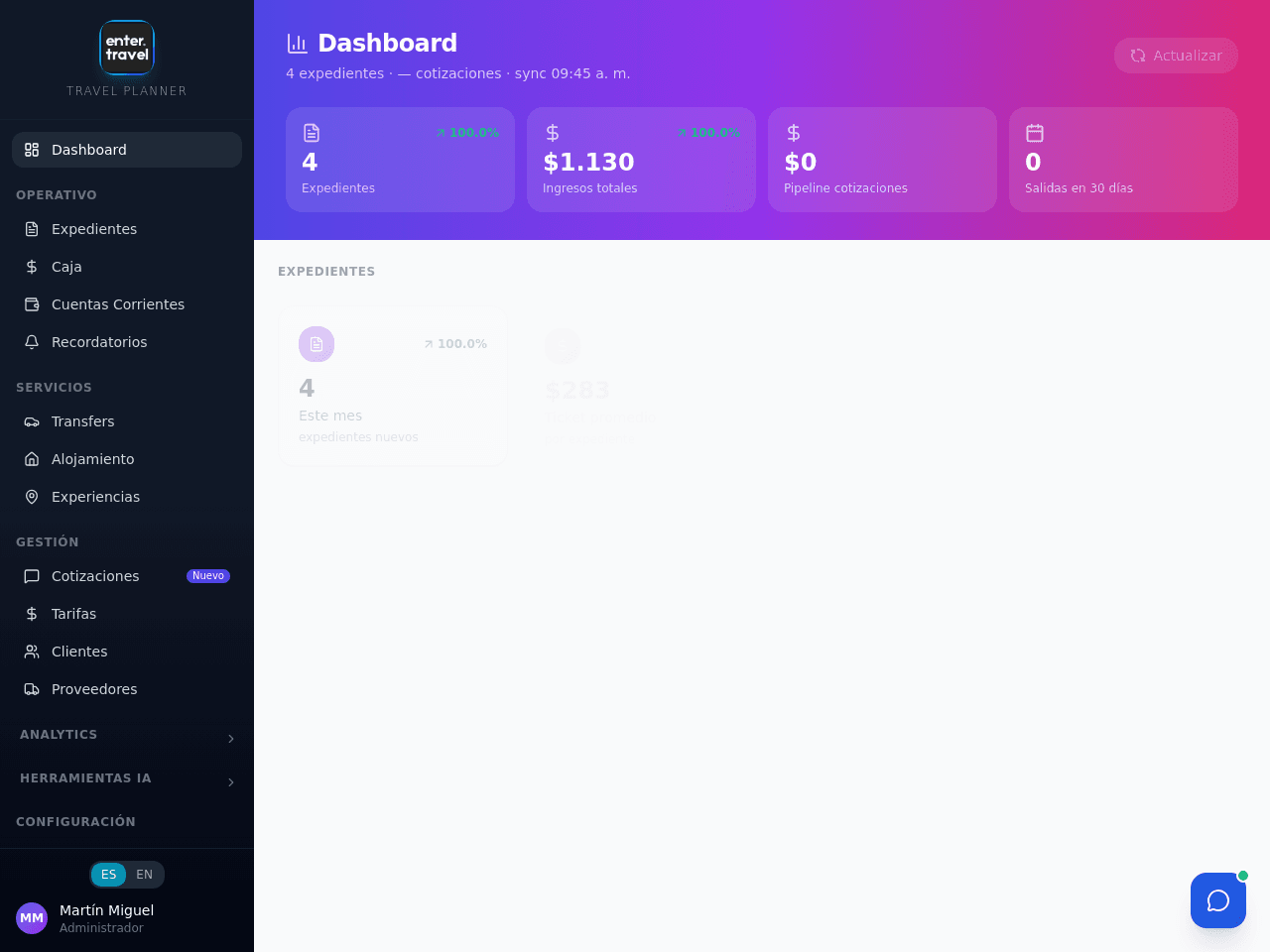 Enter Travel App