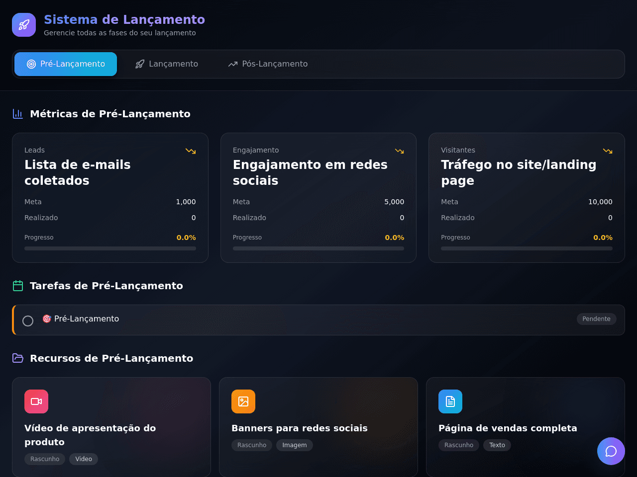 Launch Cycle Planner
