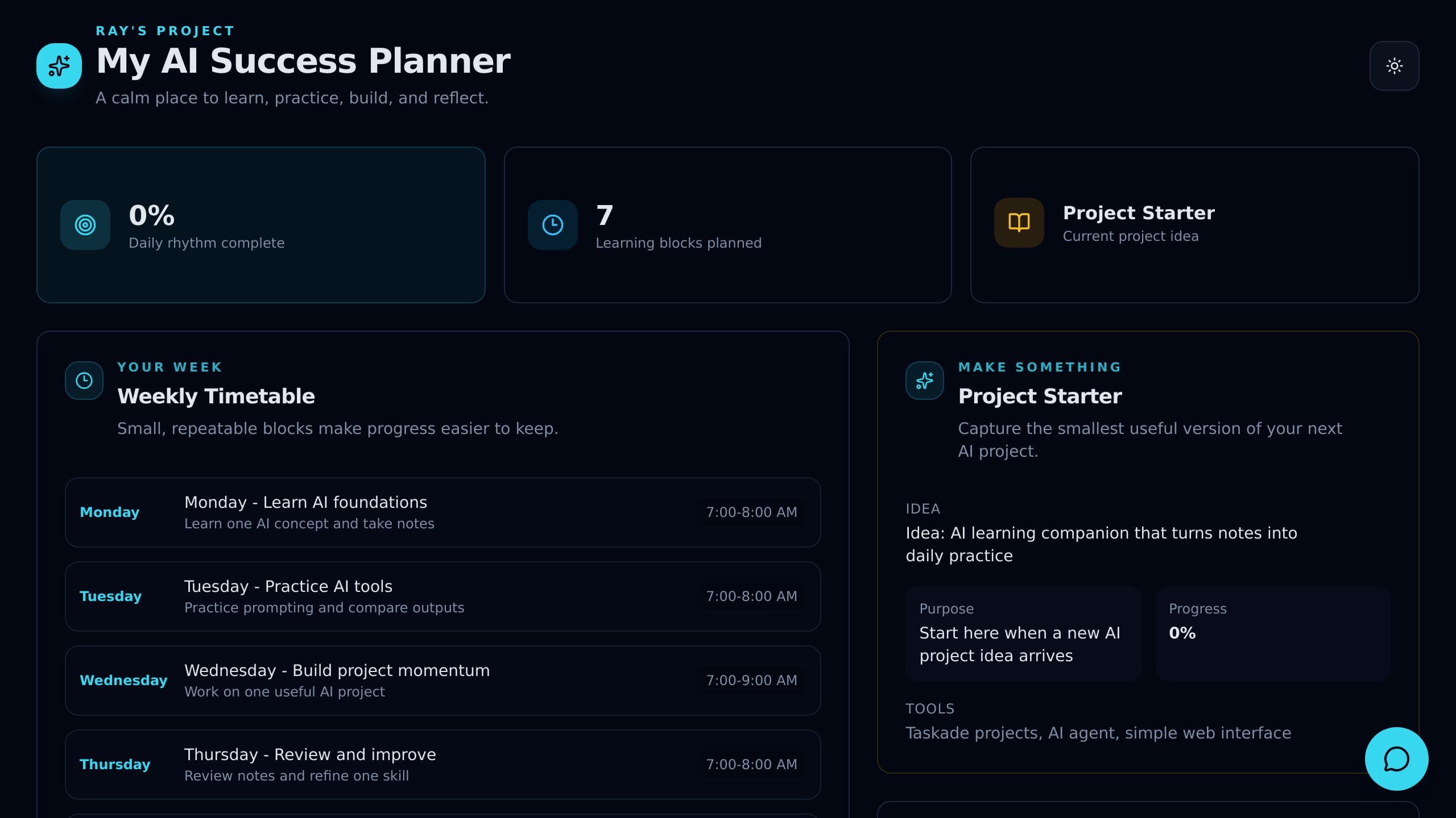 AI Success Planner