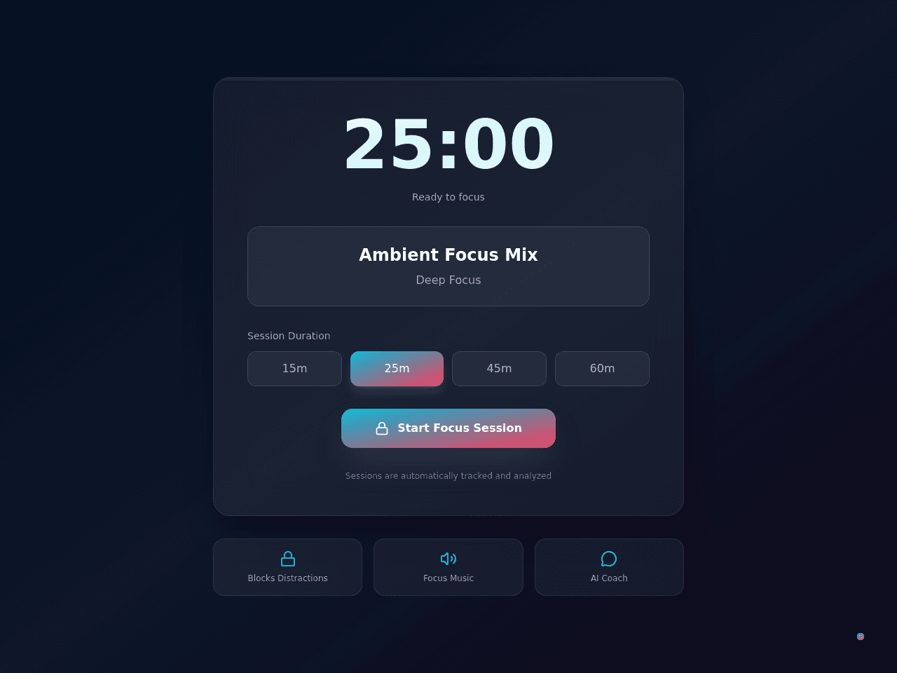 Focus Music Portal