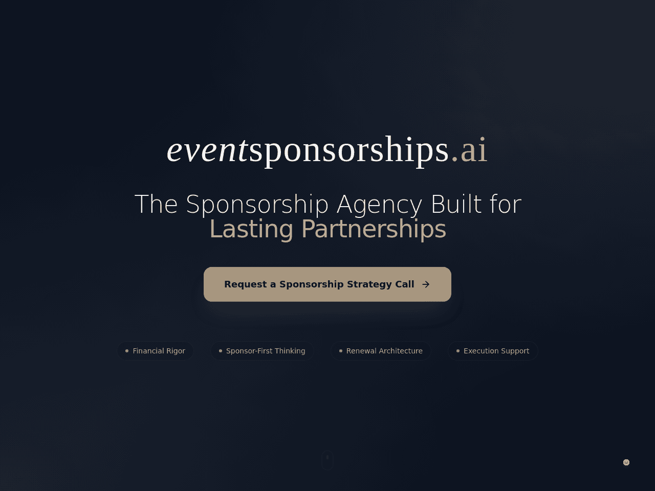 Eventsponsorships.ai In-take & Services