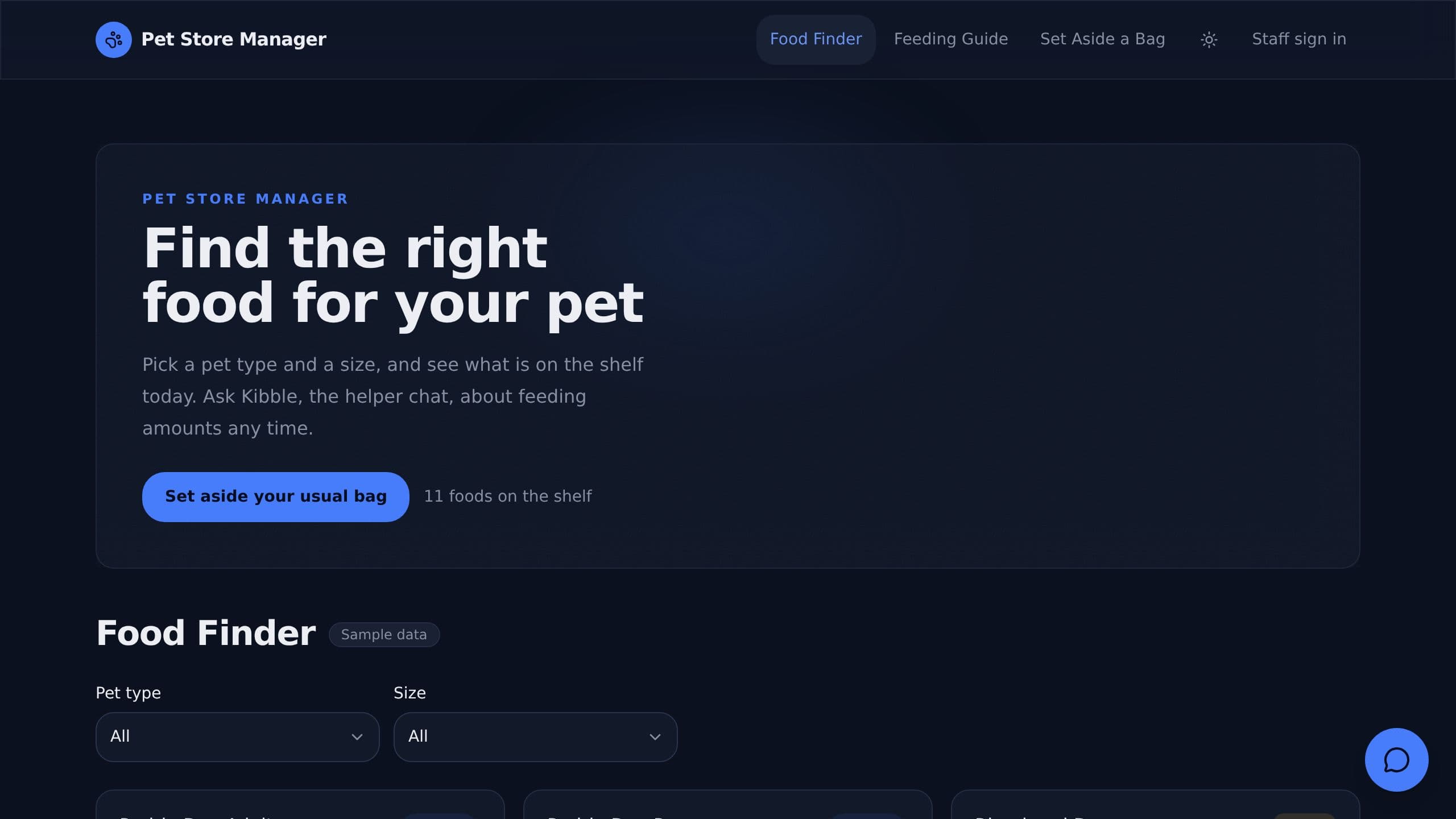 Pet Store Manager preview