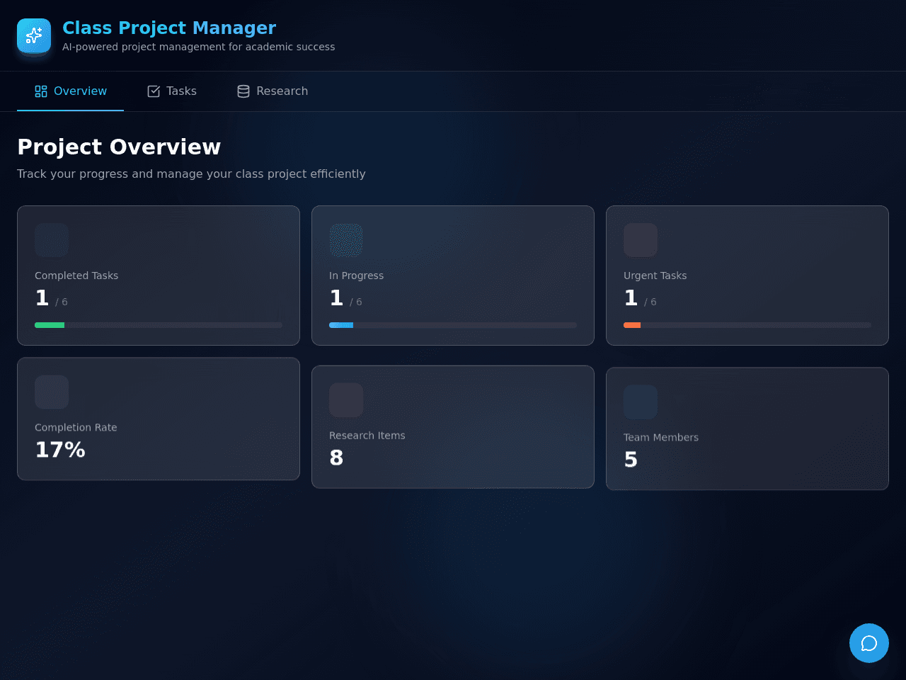 Data Project Dashboard
