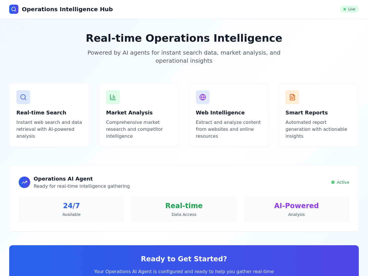 Search Ops Dashboard