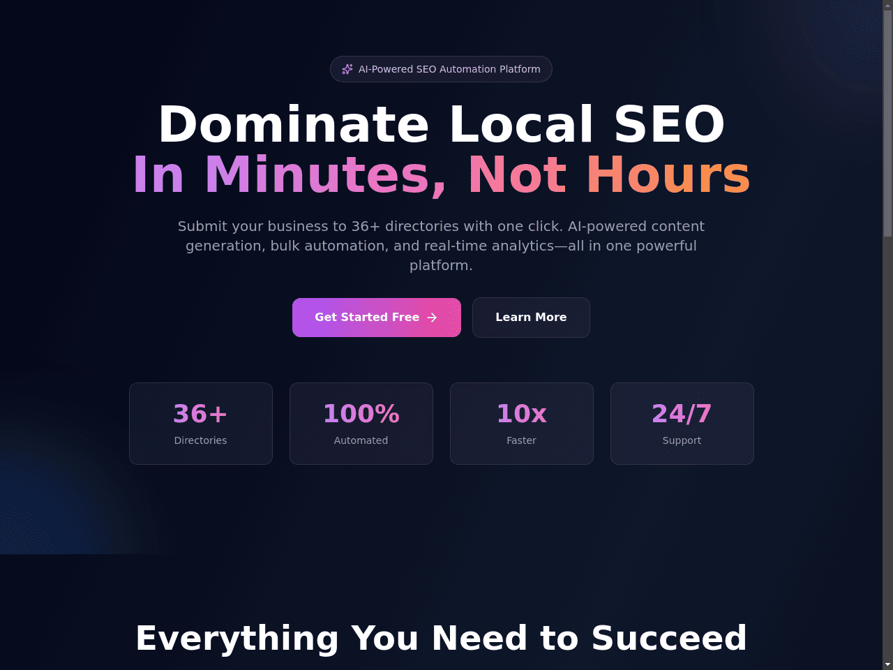 Global SEO Portal
