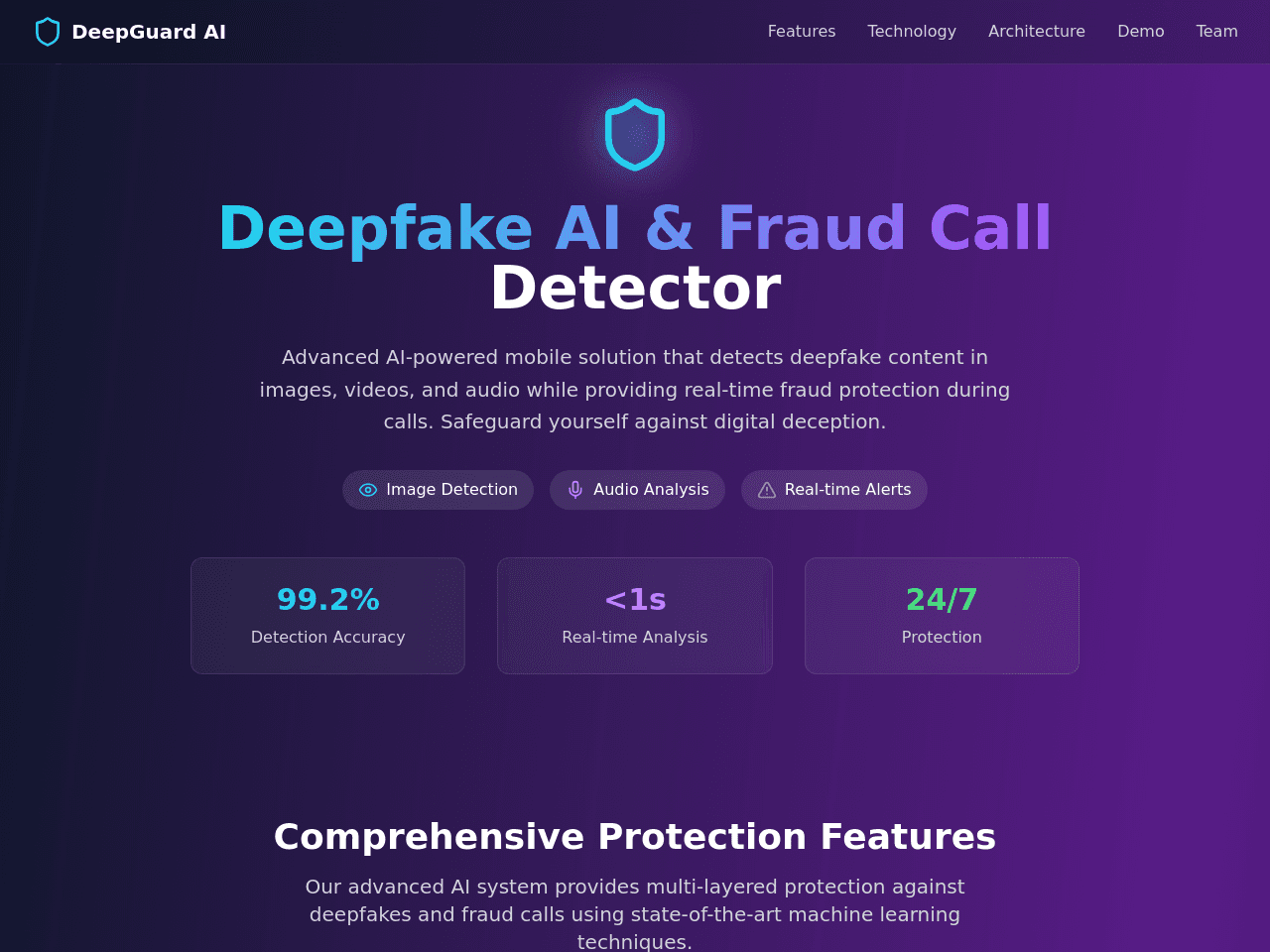Deepfake AI & Fraud Call Detector