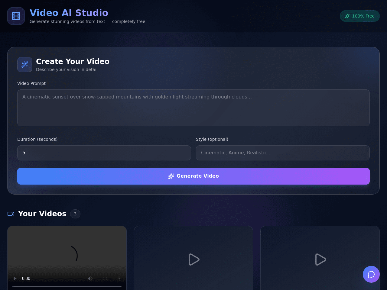 Video Prompt Studio