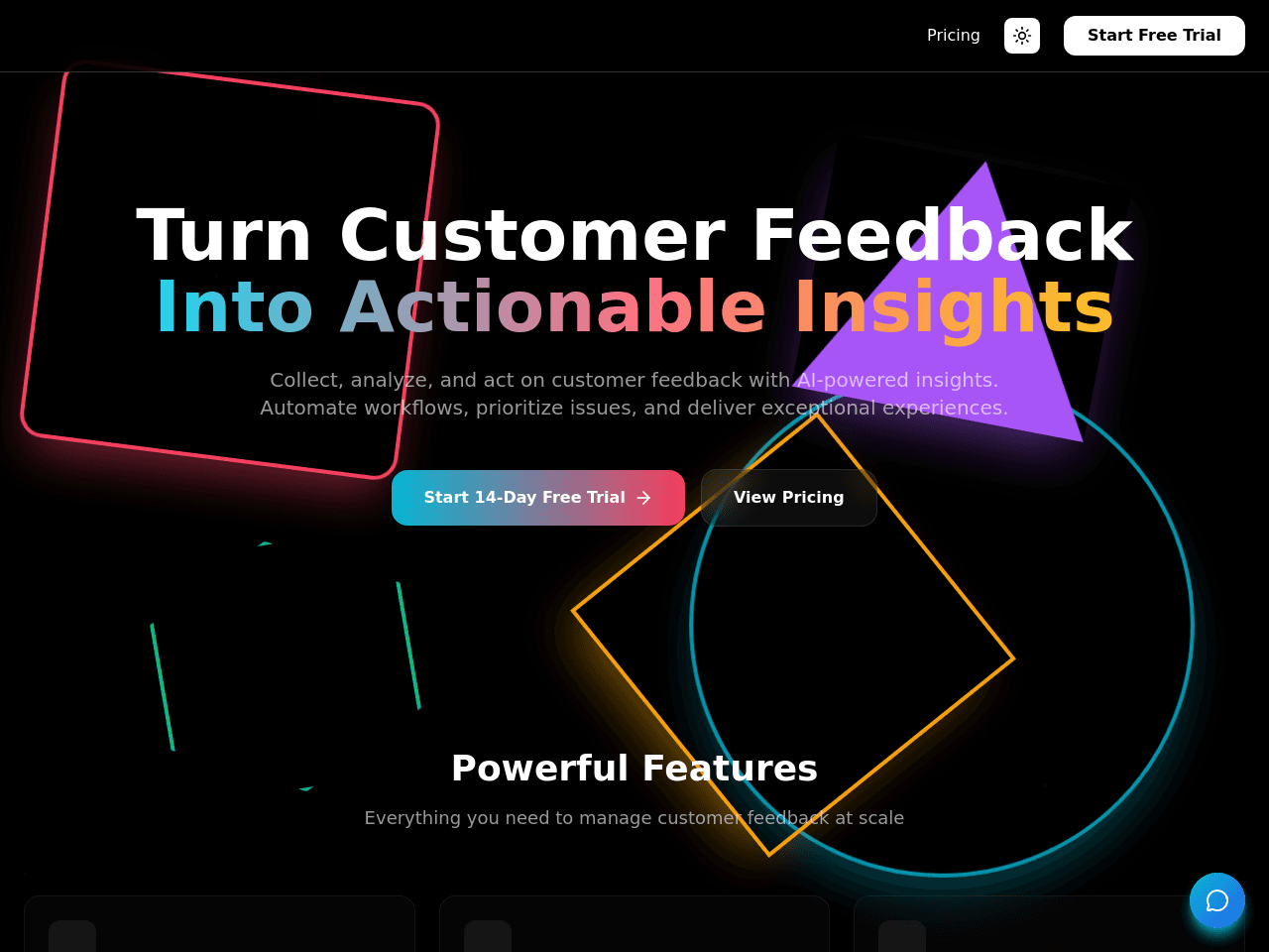 SaaS Landing Page