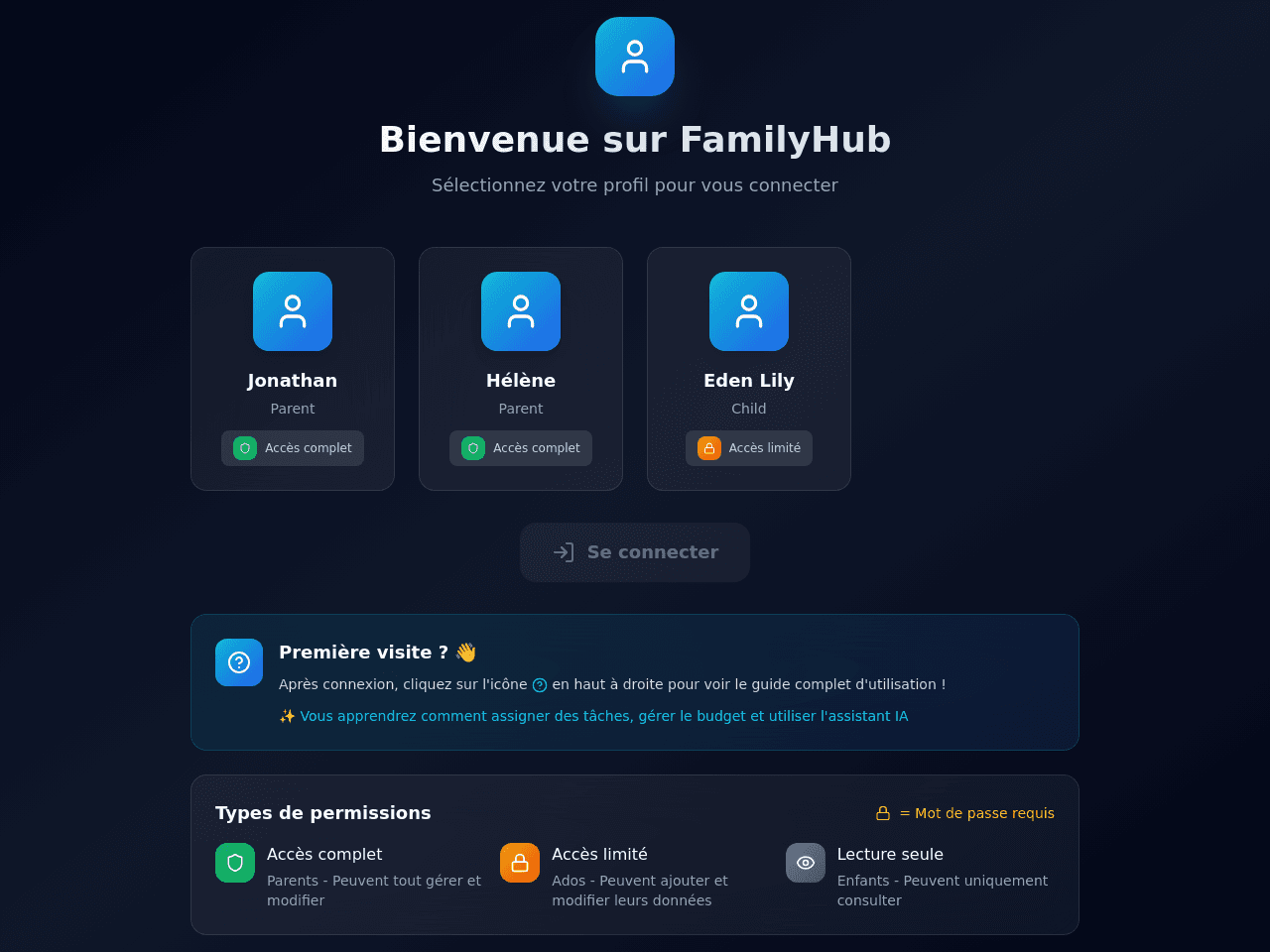 Family Organizer Portal