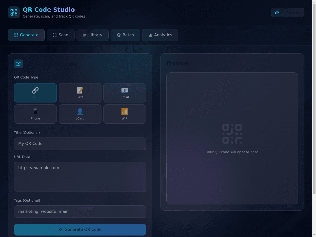 QR Code Studio