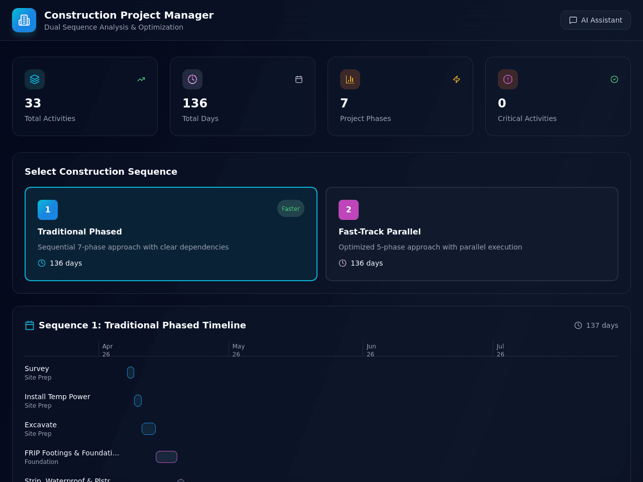Project Blueprint Planner