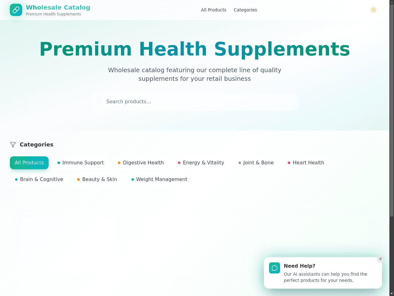 Supplement Overview Studio