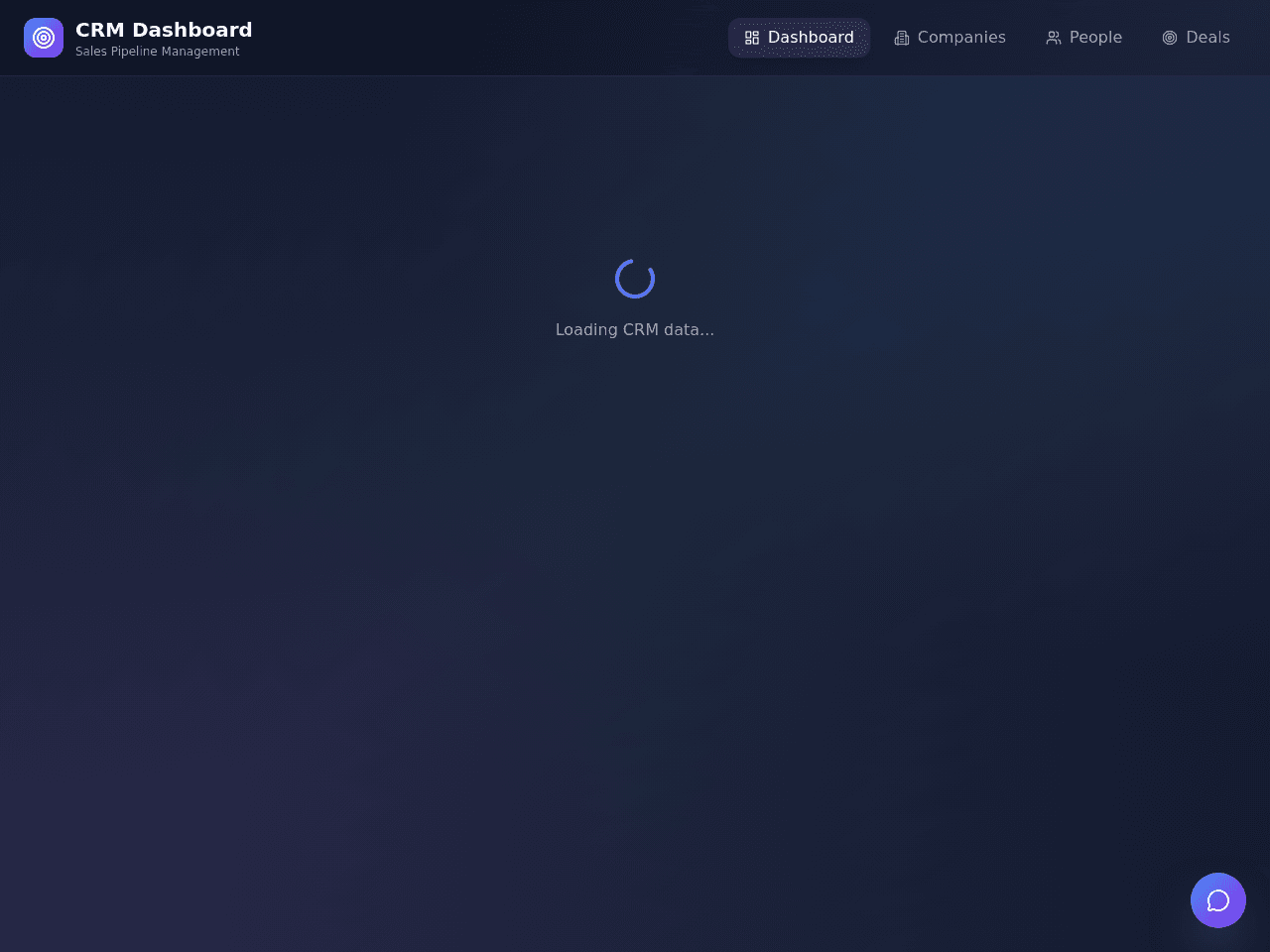 CRM Dashboard Builder