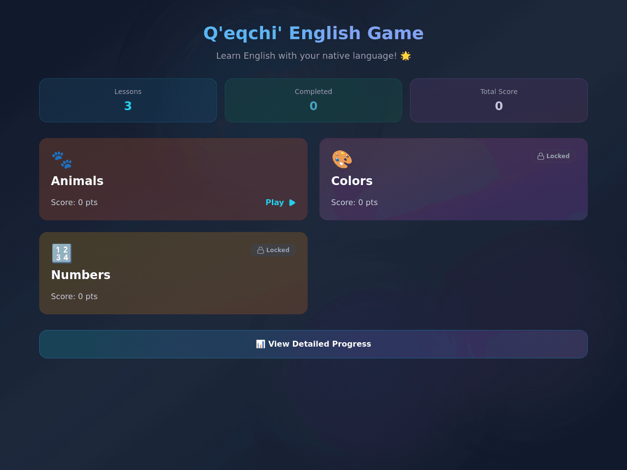 Bilingual Learning Portal