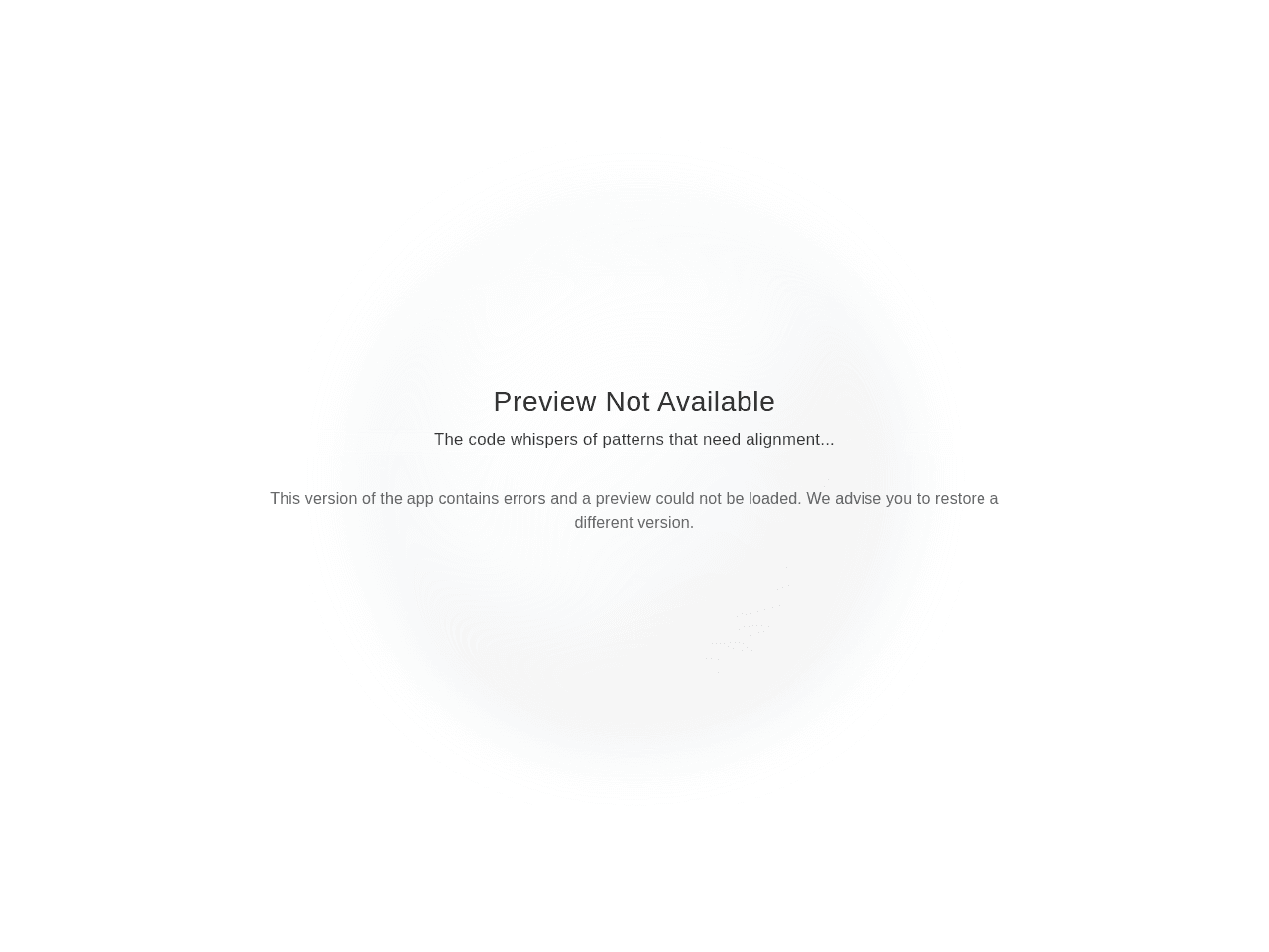 Landing page template