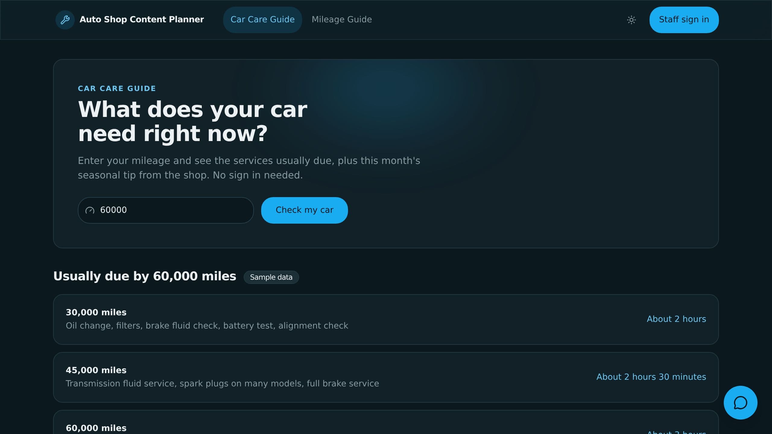 Auto Content Planner preview