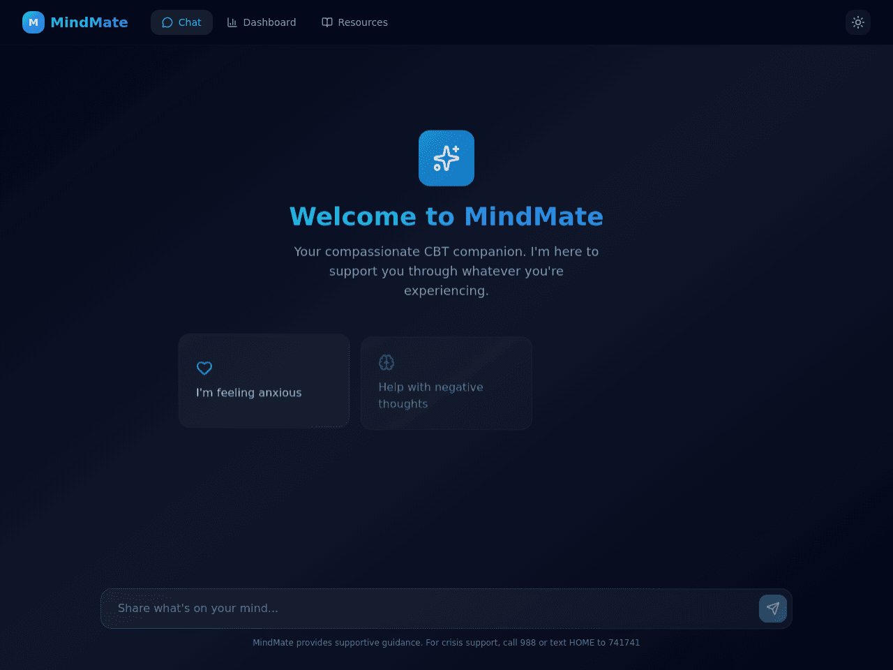 MindMate Flow Dashboard