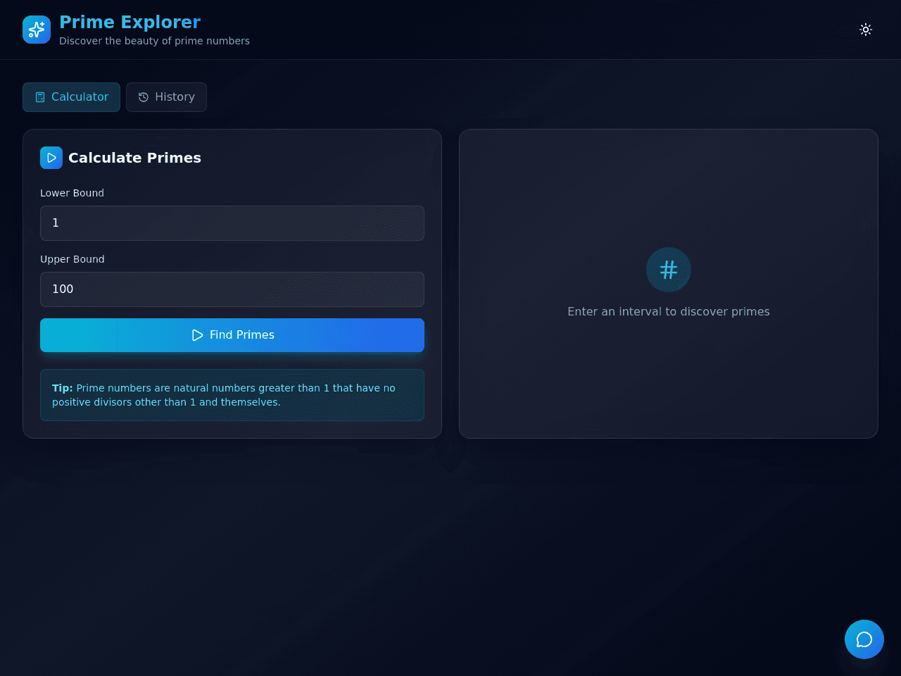 Prime Finder Dashboard