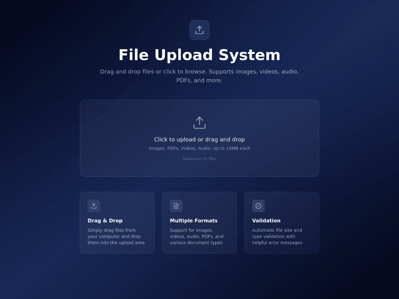 File Upload Portal