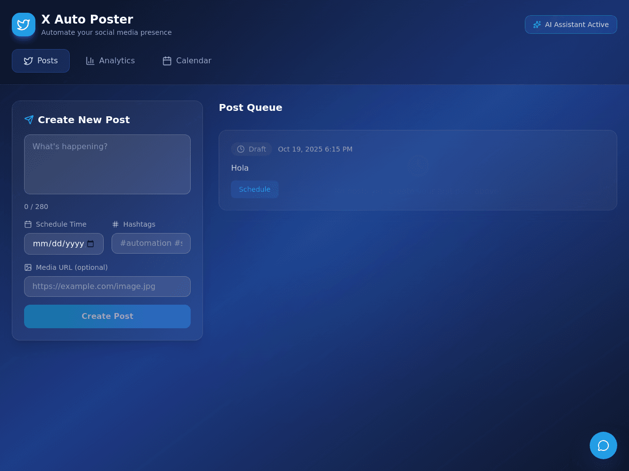 Automated Post Flow