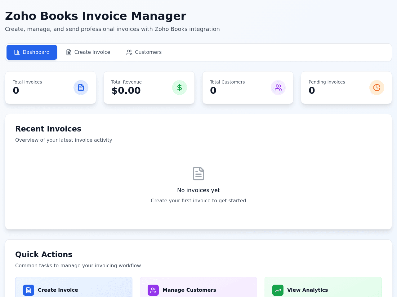 Zoho Voice Creator