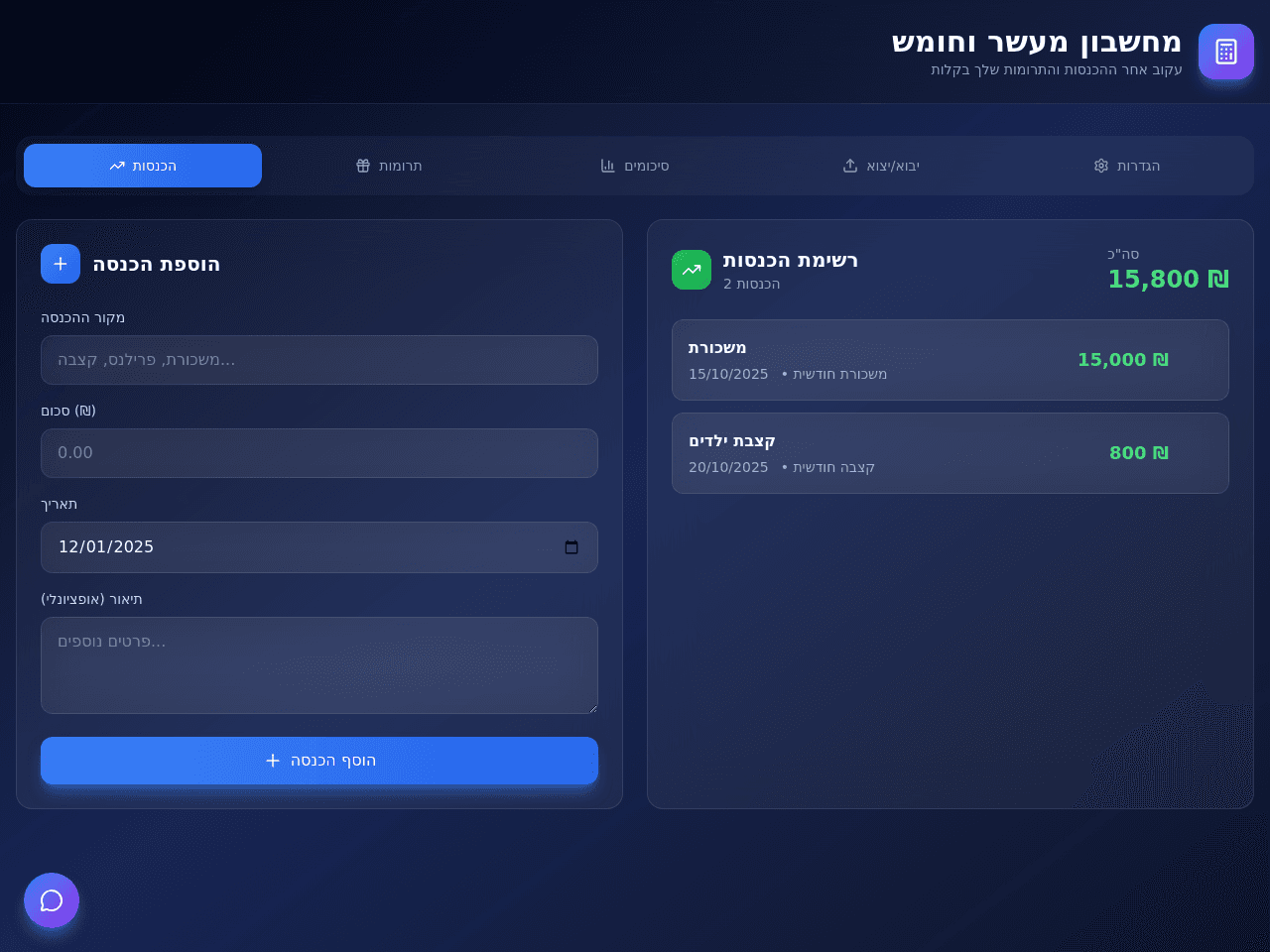 Tithe Tracker