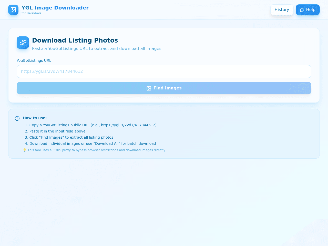 Listing Photo Portal