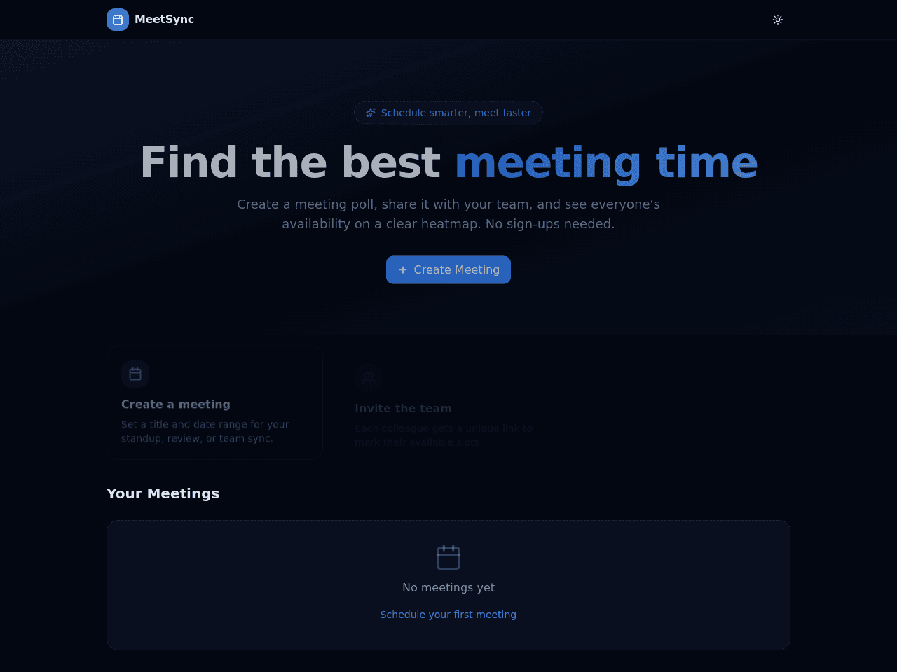 Meeting Scheduler