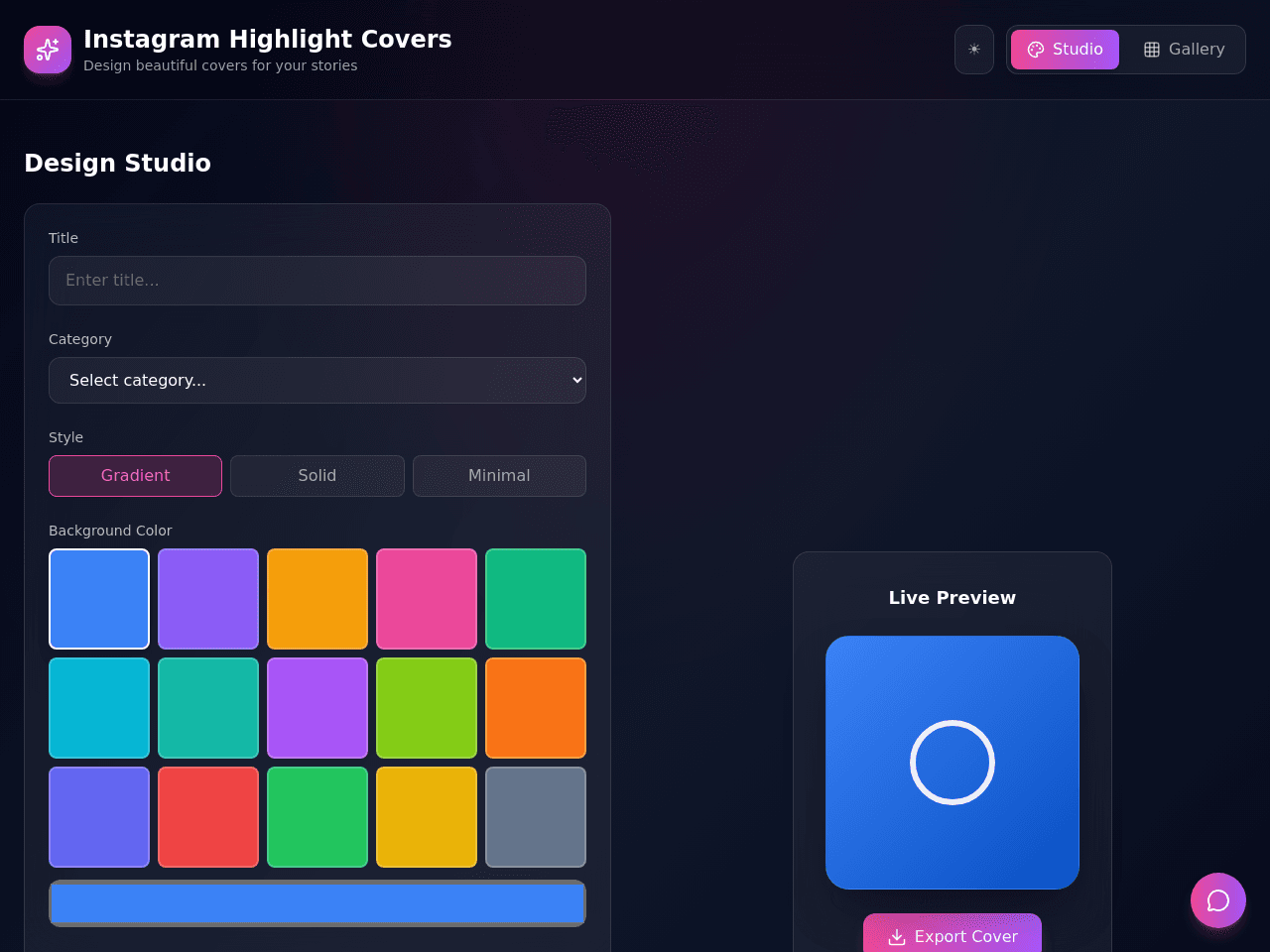 Highlight Canvas