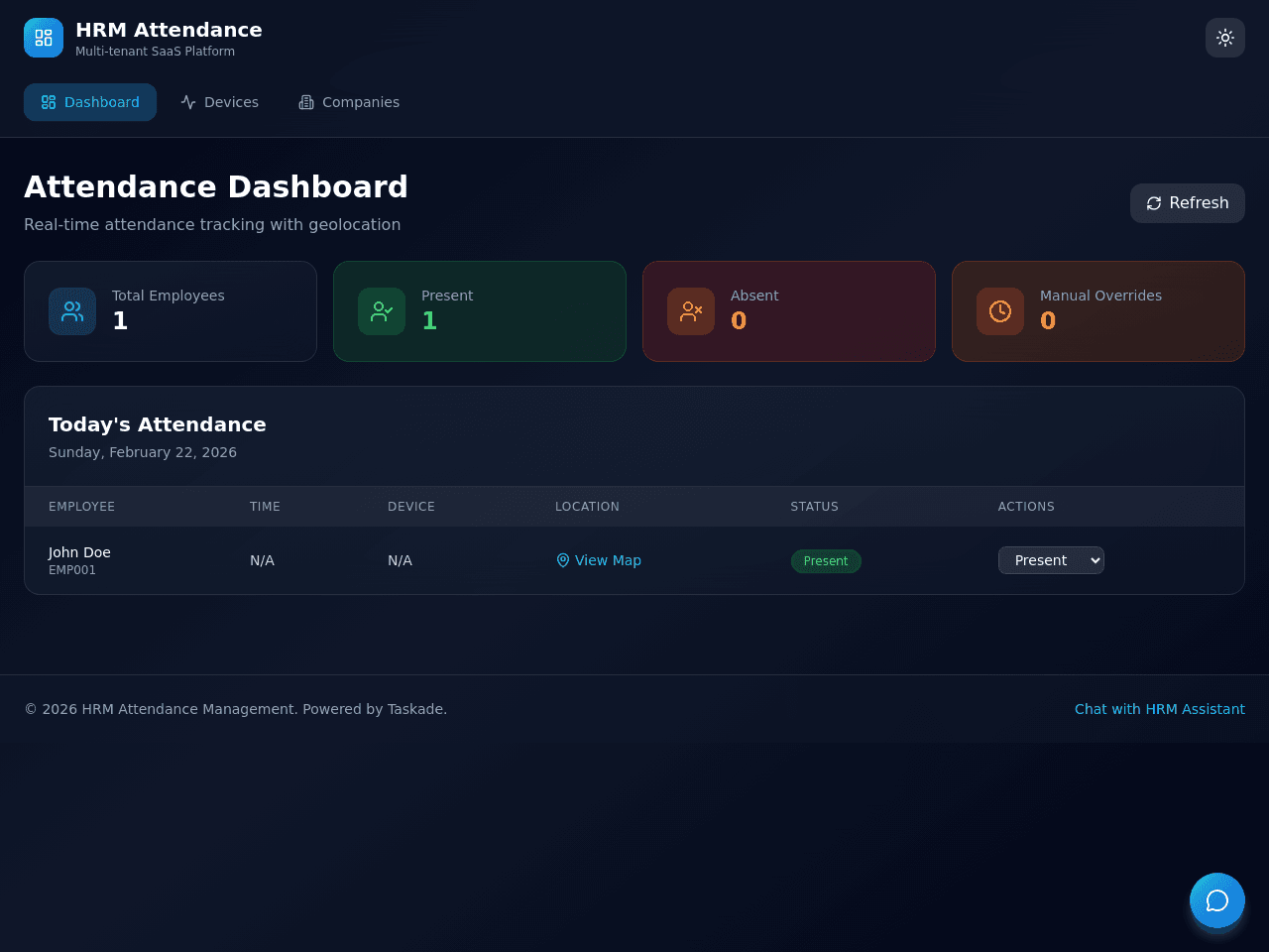 Attendance Sync Portal