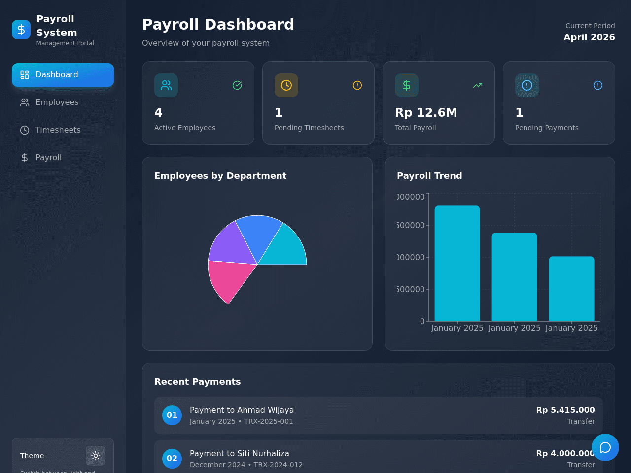 Payroll Flow Manager