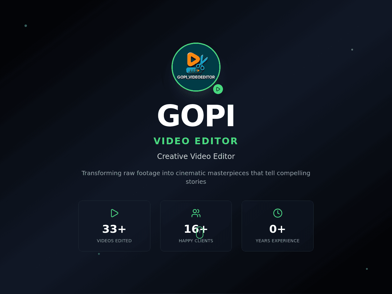 Cinematic Portfolio